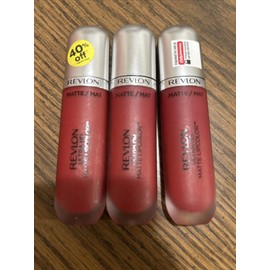 Revlon Ultra HD Matte Lipcolor, Velvety Matte Liquid Lipstick, 0.2 oz - 635 Set3