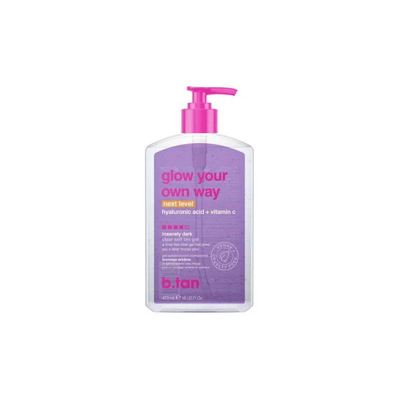 Autobronceador B.tan Increíblemente Oscuro 473ml Piel Dorada