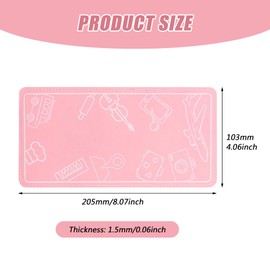 Ranjaner Flying Flex Flap Cell Phone Holder Flexible Phone Holder Tablet Stand Holder Flight Airplane Travel Essential Accessories for Most Smartphones, Tablets(Pink)