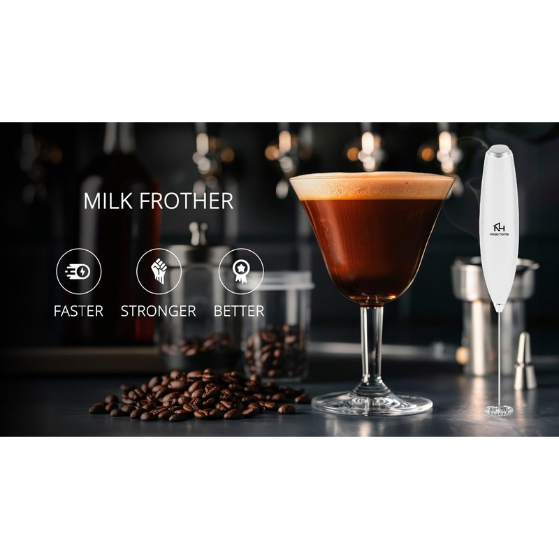 Nikao Home Foldable Electric Kettle Plus Milk Frother and Foldable