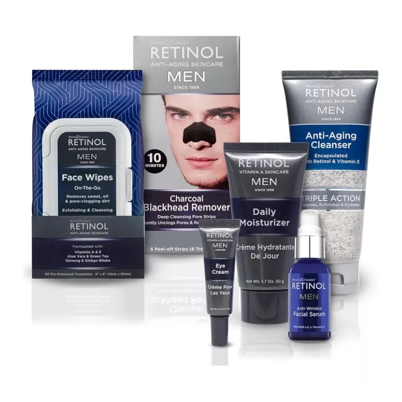 Retinol Serum Facial Antiarrugas Para Hombre, Antienvejecimi