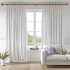 QDWIS Wood Curtain Rods for Windows 48 to 84 Inch,