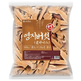 Domestic Sliced ​​Reishi Mushroom Slices 500g Grade A Reishi / 국산 절편 영지버섯 슬라이스 500g A급영지