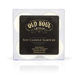 Scented Soy Candle Sampler Gift Set - Folklore, Fairy Tale, Literature Book Lovers - 4 Tea Lights