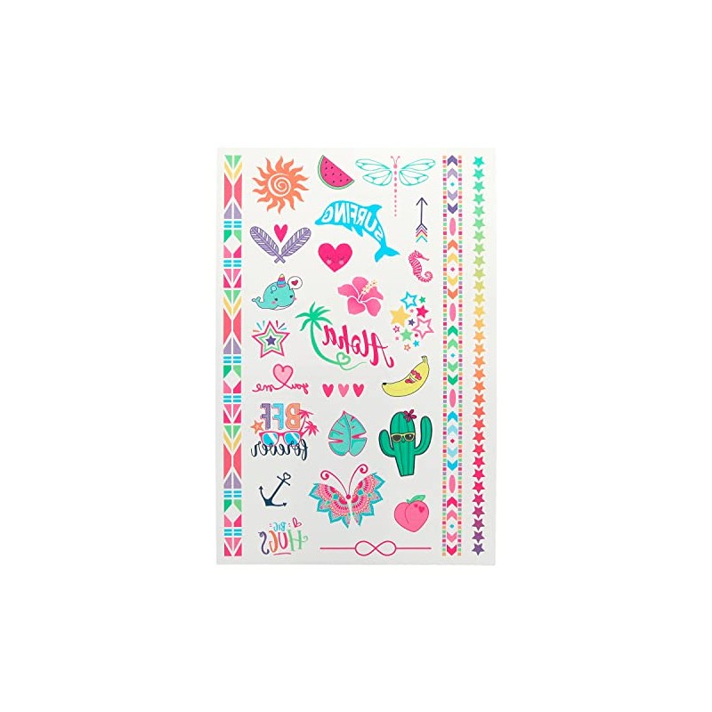 TOPModel Metallic Tattoos