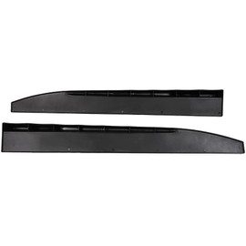 SCITOO 2PCS Side Skirts for Cars Body Kit Compatible Universal Side Skirt Glossy Black (ABS) Plastic Side Skirt