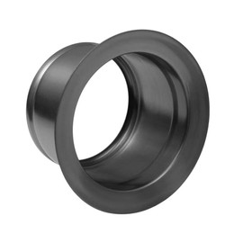 STARSTAR Kitchen Sink Flange Stopper Garbage Disposal Flange for Fit 3-1/2 Inch Standard Sink Drain Hole (Deep Flange Black)