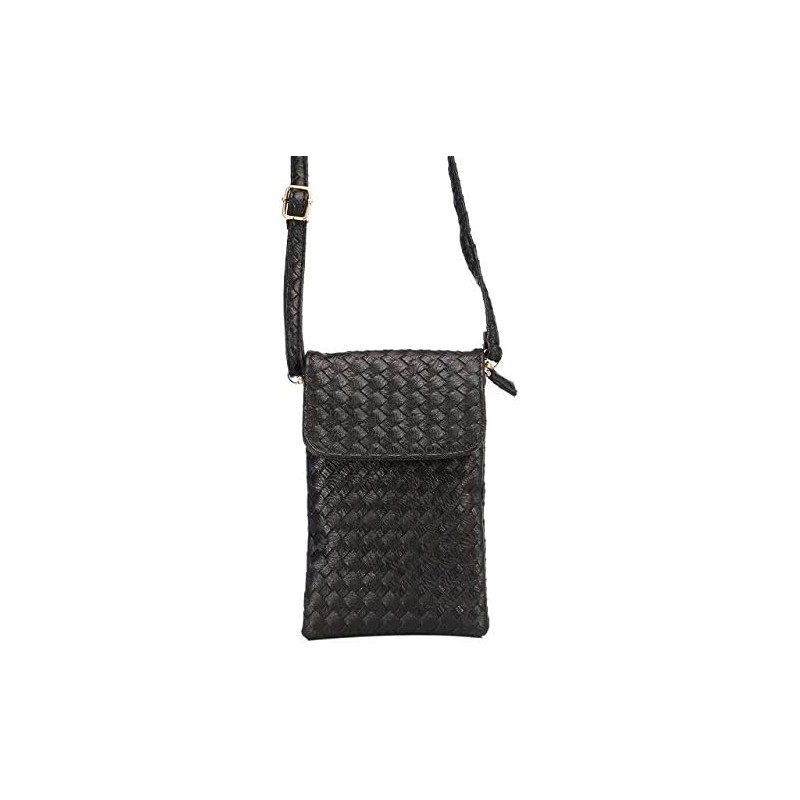 WaitingU Crossbody Cellphone Purse Soft PU Leather Moblie Phone Pouch