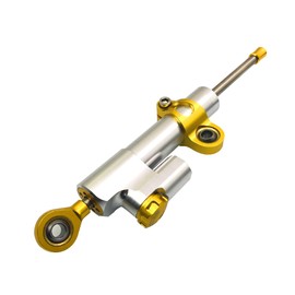 Motorcycle Adjustable Steering Stabilizer for Suzuki GSX-S1000 / F/ABS B-KING SV650 / S DR 650 S/SE Yamaha XJR 1300 / RACER R1 (Silver)