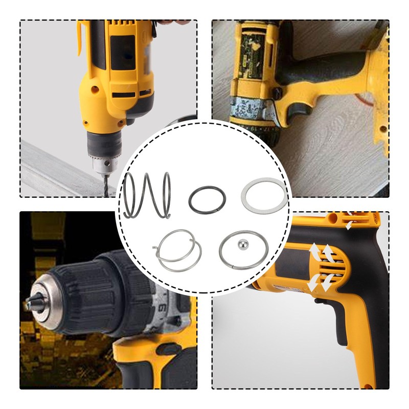HAFRILY Holder Chuck Repair Kit Compatible with DeWalt DCF885 DCF886