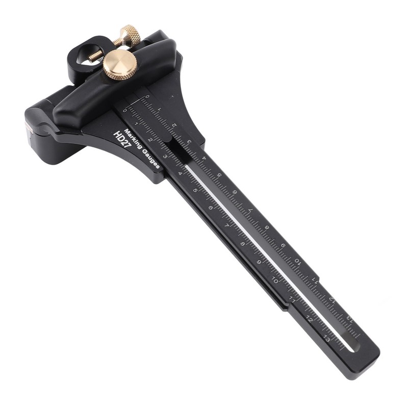 Woodworking Scriber Aluminium Alloy Multifunctional Marking Line Ruler T Type