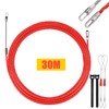 Lakigoes Cable Retraction Aid 30 m, Retractable Spiral Φ4.5 mm