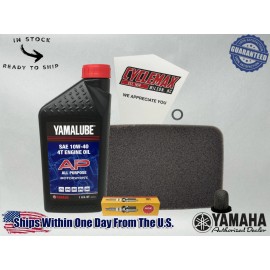 Yamaha Cyclemax Standard Yamalube Tune-Up Kit fits 2016-2023 Yamaha RAPTOR Yamaha 90