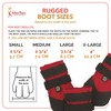 Ultra Paws Rugged Dog Boots and Paw Protectors for Small,