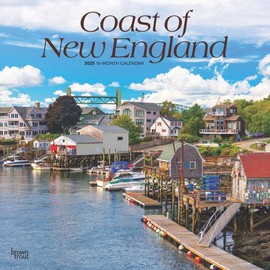 BrownTrout, New England Coast 2025 Wall Calendar