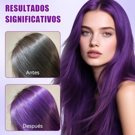 Hair Dye Shampoo,Black Hair Dye Shampoo，Champú Con Tinte Natural Para El Cabello，Champú para Teñir El Cabello Negro 3 en 1，Color Duradero, Apto Para Hombres Y Mujeres (500 Ml)