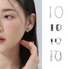 [9 types 5.Square Cubic Round White / [9종 5.사각큐빅라운드화이트