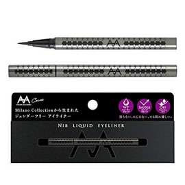 ATSUSHI NAKASHIMA Cosme Nib Liquid Eyeliner [Black x Black] Atsushina Kashima Cosmetics Liquid Waterproof
