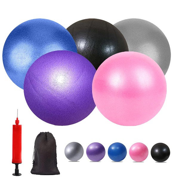 XIECCX Mini Yoga Balls 6 Inch Exercise Pilates Therapy Balance