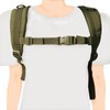 TRIWONDER Backpack Chest Strap Adjustable Backpack Sternum Strap Rucksack Chest
