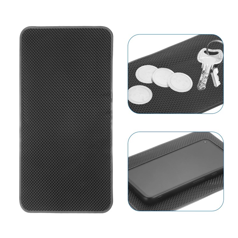 sourcing map Car Dashboard Anti-Slip Mat 10.6" x 6" Universal