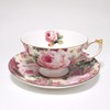 Ainsley STCL00007C Old Rose Tea Cup & Saucer Approx. 7.8 fl oz (200 ml)