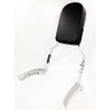 SMT-Flame Backrest Sissy Bar Leather Pad Compatible With Honda Shadow