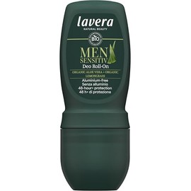 lavera Men sensitiv Deo Roll-On - 48 h protection - without aluminium - reliable during sports - vegan - natural cosmetics - 50 ml