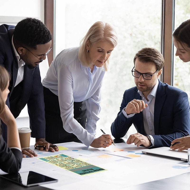 PATIKIL L Type Folders 12 Pack A4 Plastic Clear Document