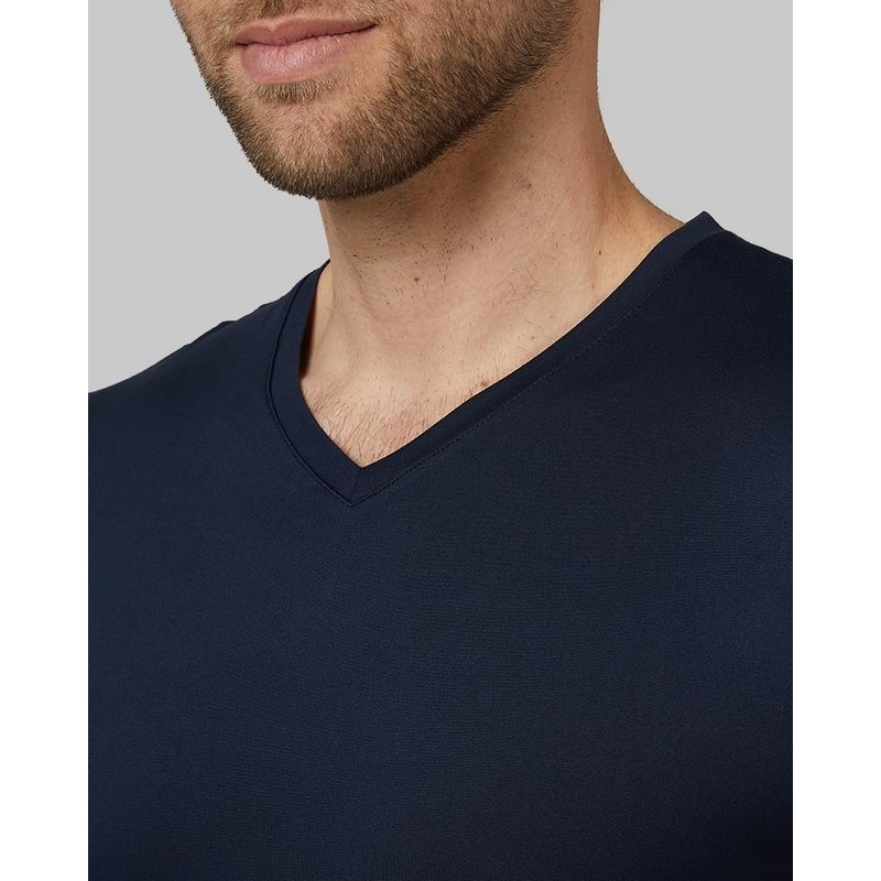 32 Degrees Mens Cool Quick Dry Active Lounge Basic Vneck