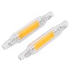 2Pcs R7S COB Bulb 5W 78mm Highlight Double Ended Flood