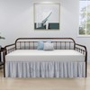 Daybed Skirt with Split Corners Twin - Daybed Dust Ruffle