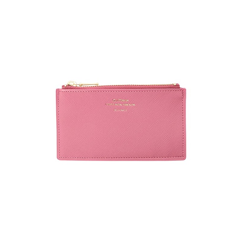 DELFONICS KITORI Zip Card Case, Pink