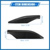A ABSOPRO 4pcs Car Roof Rack Side Rails End Cover