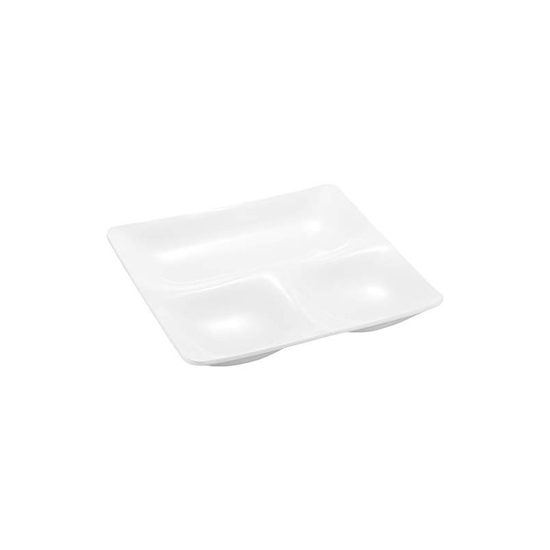Fukui Craft ZA-408639 Plate, Made in Japan, Party Plate, Two-Half