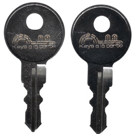 Better Built Replacement Key 207 | KEYSALACARTE | Custom Cut on BAU3 Blank for Toolbox Locks