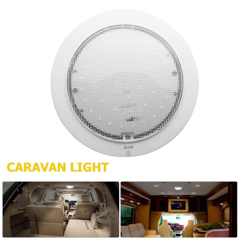 RV LED Roof Light, TOTMOX 12V 9W Interior Ceiling Dome