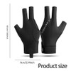 TSUOUKL Snooker Handschuhe,Pool Billard Handschuhe,Billiard Pool Cue Gloves,Rutschfeste Poolhandschuhe,Abriebfeste Poolhandschuhe,Verstellbare