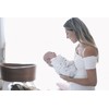 Ergobaby Ergonomic Baby Swaddle Wrap for Newborns, with Hip Positioner