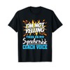 Synchronized Swimming I'm Not Yelling Synchro Coach Voice T-Shirt