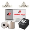 Aibulo Premium Thermal Paper Till Receipt Rolls 50 Rolls -