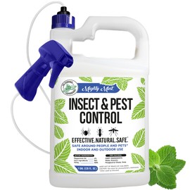 Mighty Mint Gallon (128 oz) Insect and Pest Repellent Peppermint Oil - Natural Spray for Spiders, Ants, and More
