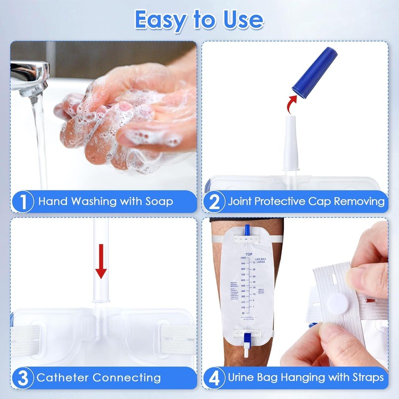 Urine Bag Leg Bag, Leg Bag, Urine Drainage Bag with