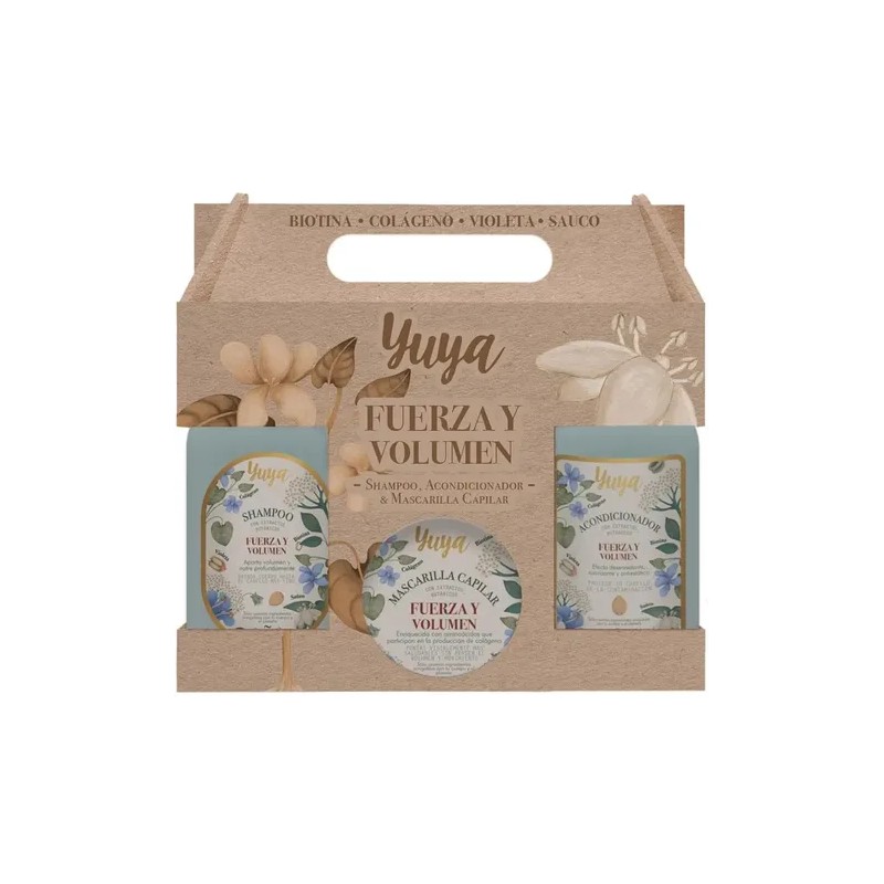 Shampoo, Acondicionador Y Mascarilla Capilar Yuya
