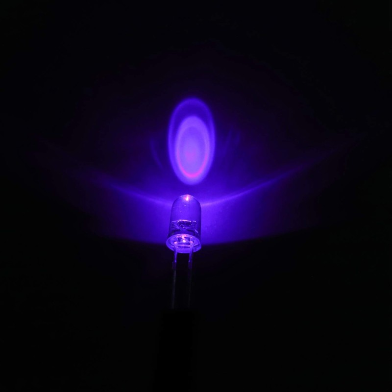 BOJACK 10 Colors 400 pcs 3mm LED Diode Lights Assored