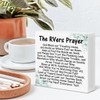 Christian Camper Box Sign Decor the Rvers Prayer Wood Block