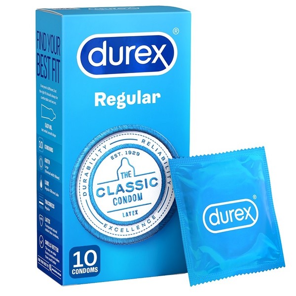 Durex Condoms Regular X 10