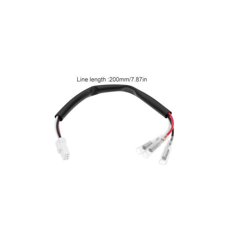 3 Pin Motorcycle Rear Light Adapter Cable Compatible with Ducati