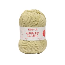 Sirdar Country Classic 4 Ply, Spring Green (968), 50g