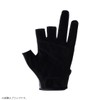 Daiwa DG-6423 Quick-Drying Gloves, 3-Piece Cut, Green Camo, XL